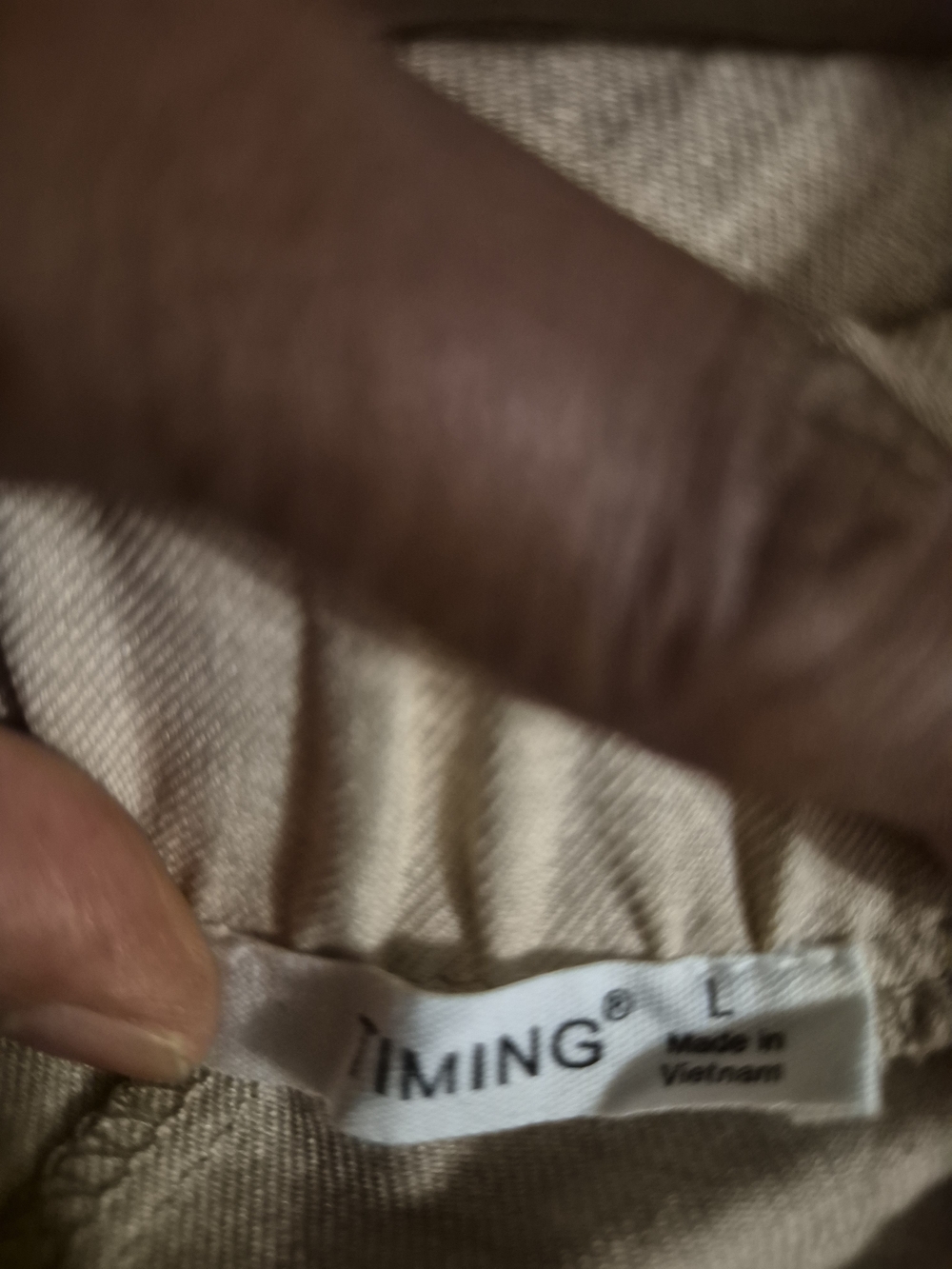 TIMING Men’s Beige Boxer Briefs - L